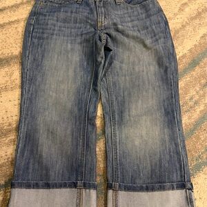 Merona women's size 8 denim capris